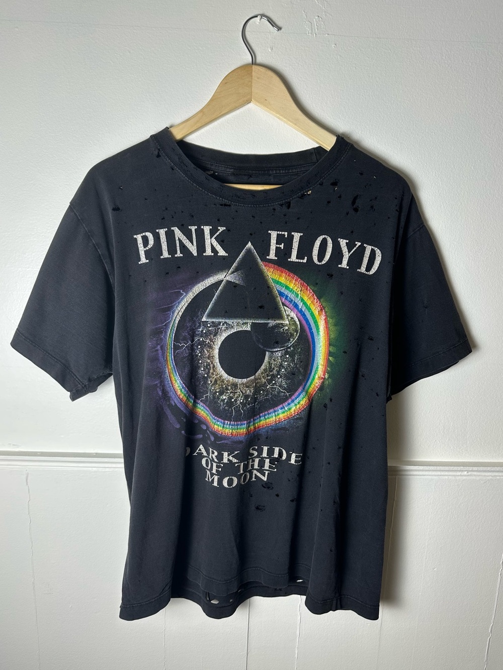 Vintage Distressed Pink Floyd Tee